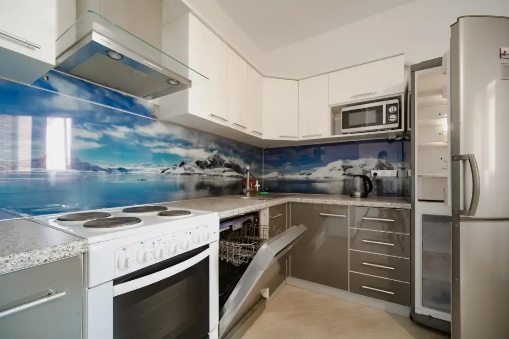 Квартира Family loft с Балконом и Видом на Город 22 этаж в ЖК Москва