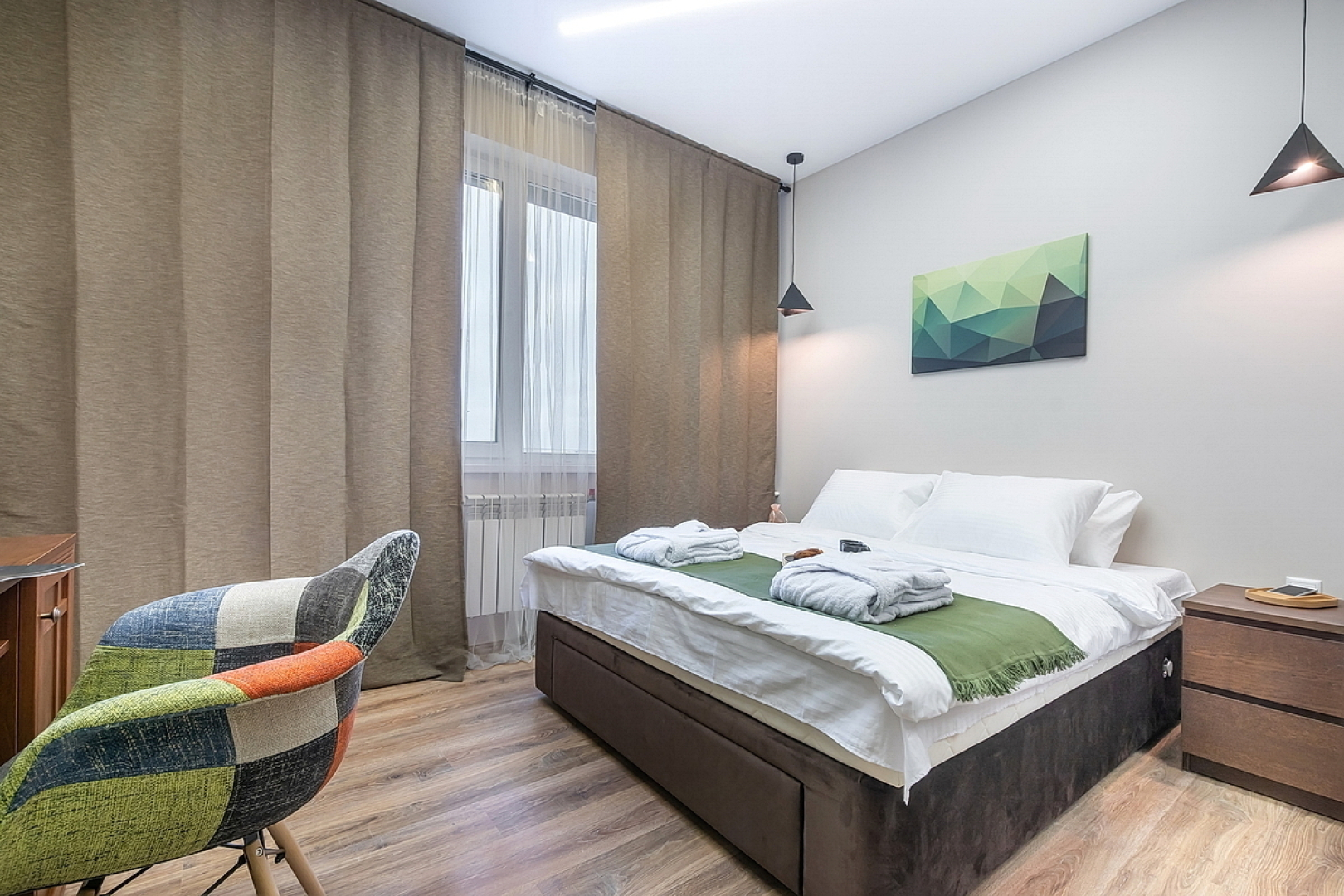 Апартаменты SKY INN Color Green