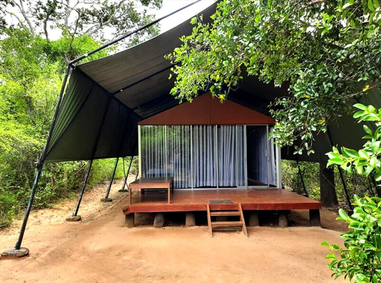 Отель Camping Yala Hotel Ravana luxury Safari Camp Tents