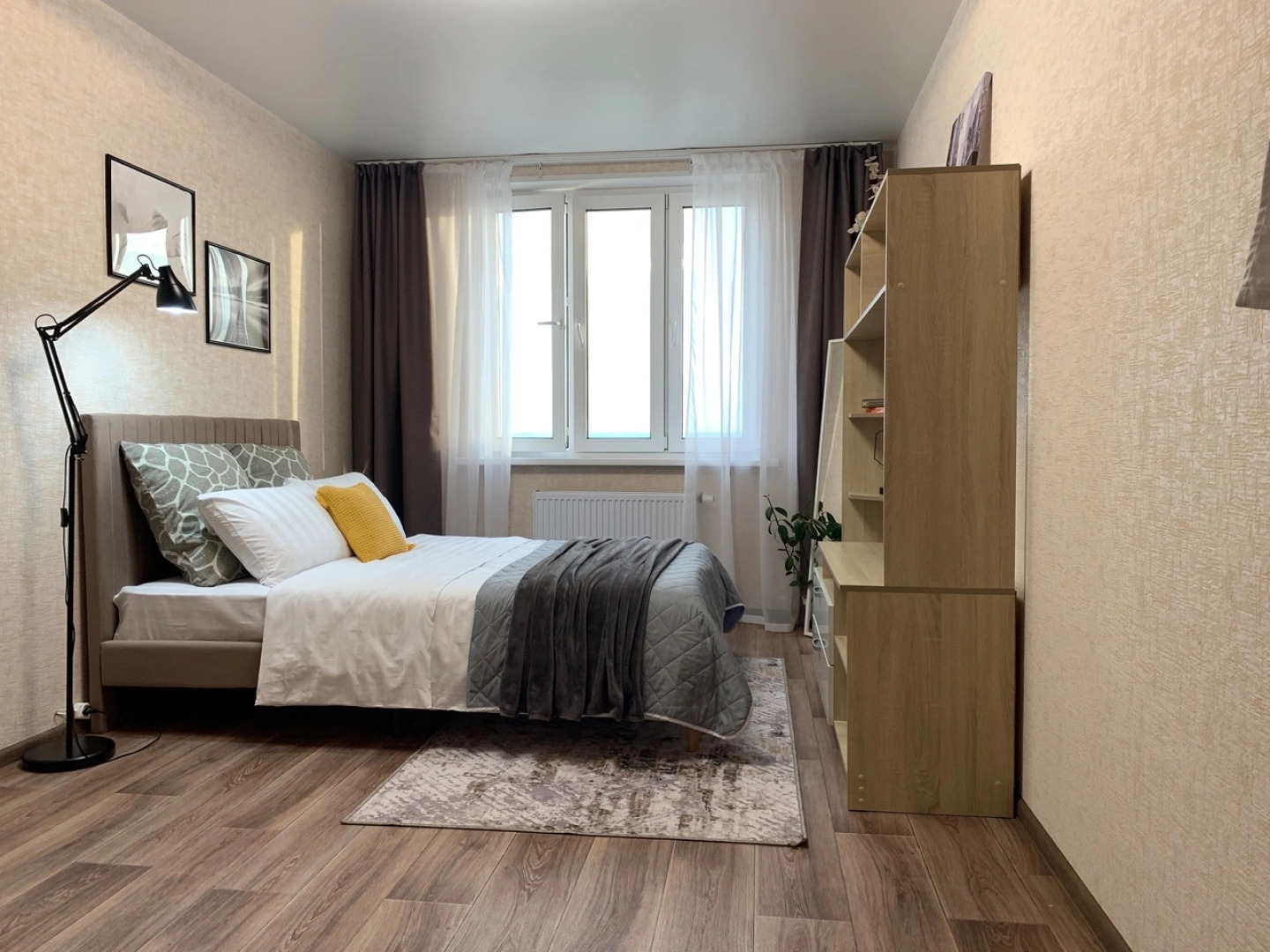 Квартира Алмаз Сити Огни Автозавода Мокко