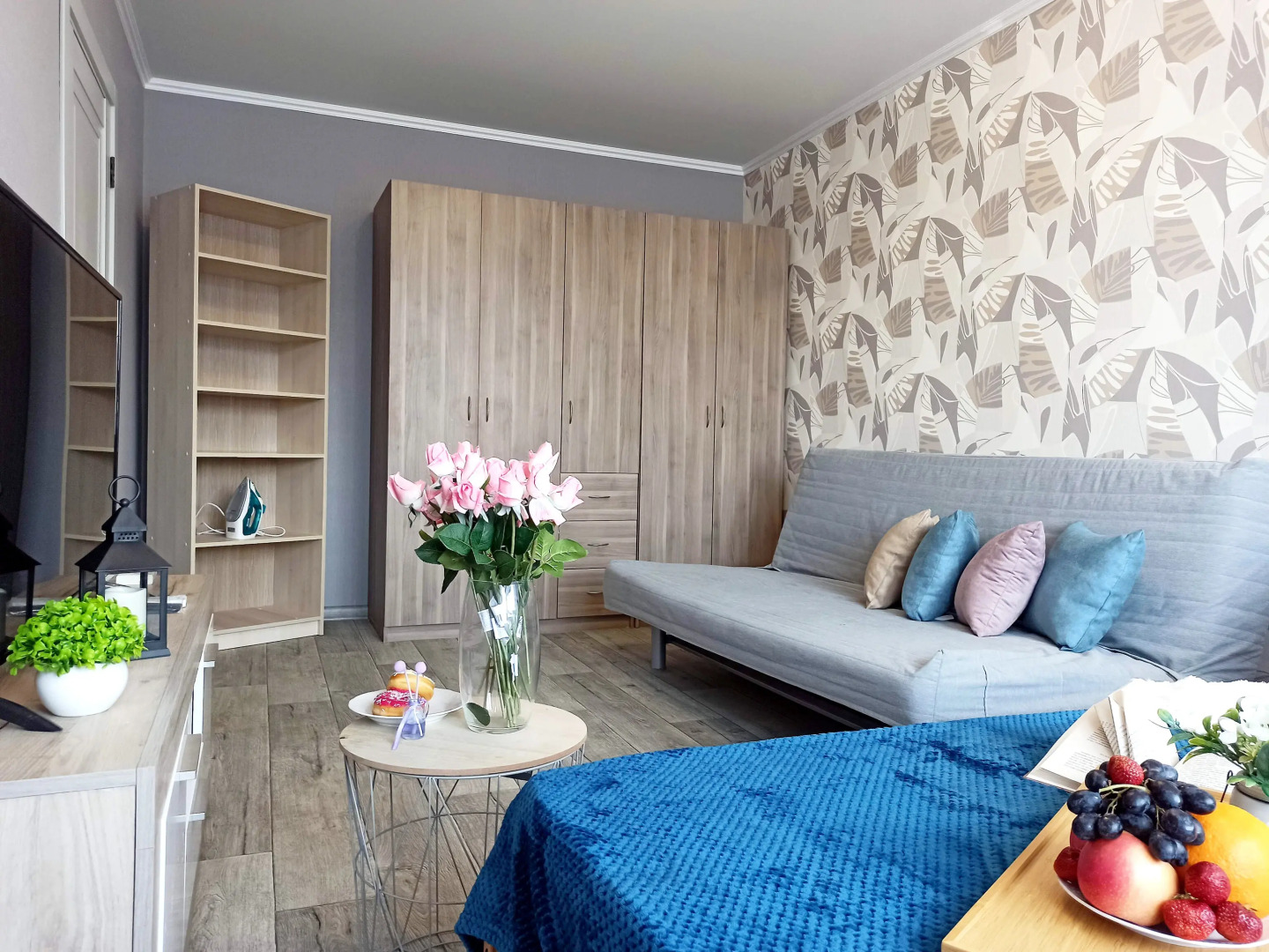 Апартаменты с Ремонтом Рядом с Аквапарком Ривьера