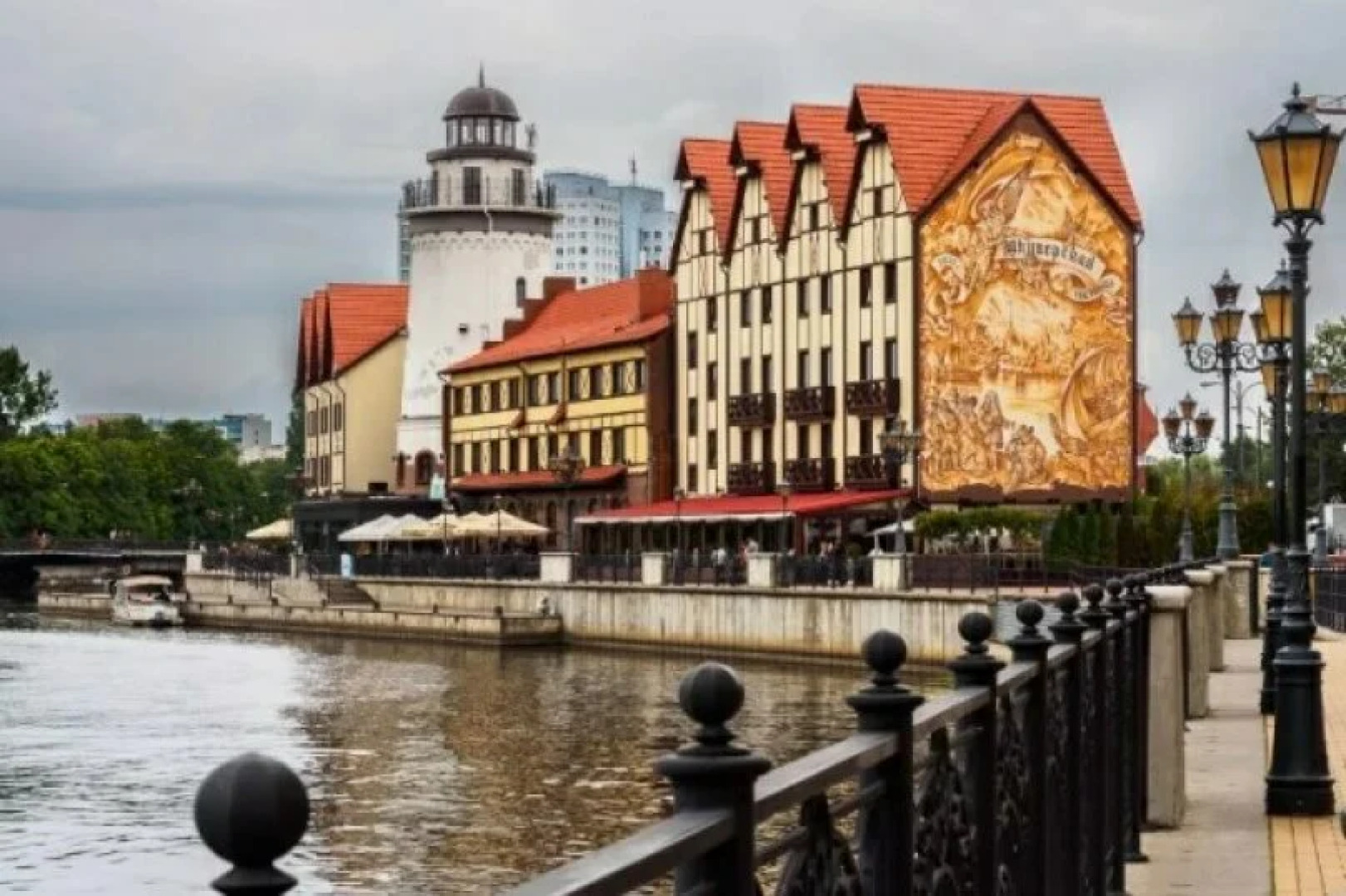 Апартаменты с видом на Рыбную деревню