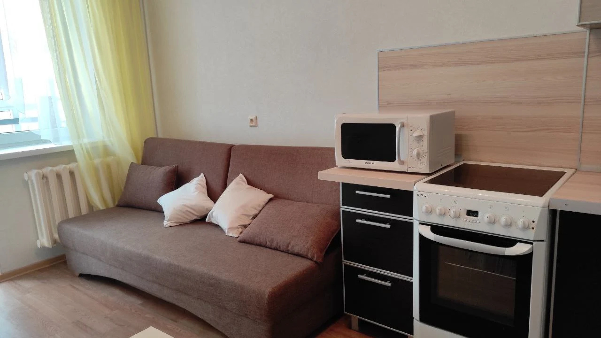 Однокомнатная квартира на Российской