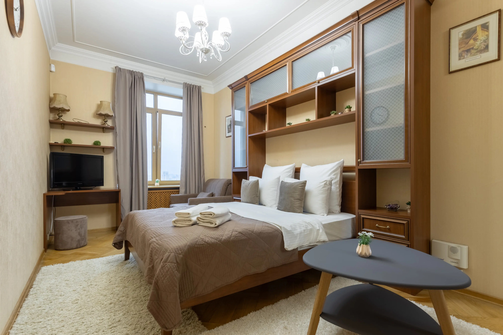 Улучшенные Апартаменты с гостиной  видом на реку