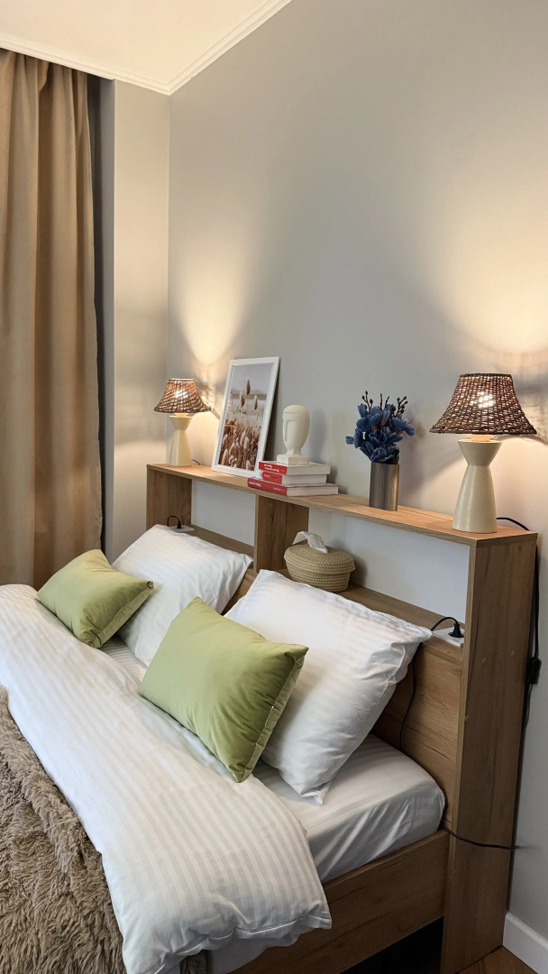 Квартира Уютная на 10 Этаже с Красивым Видом на Город