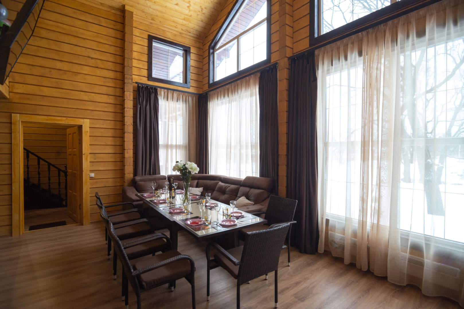 Гостевой дом Загородный дом с русской баней