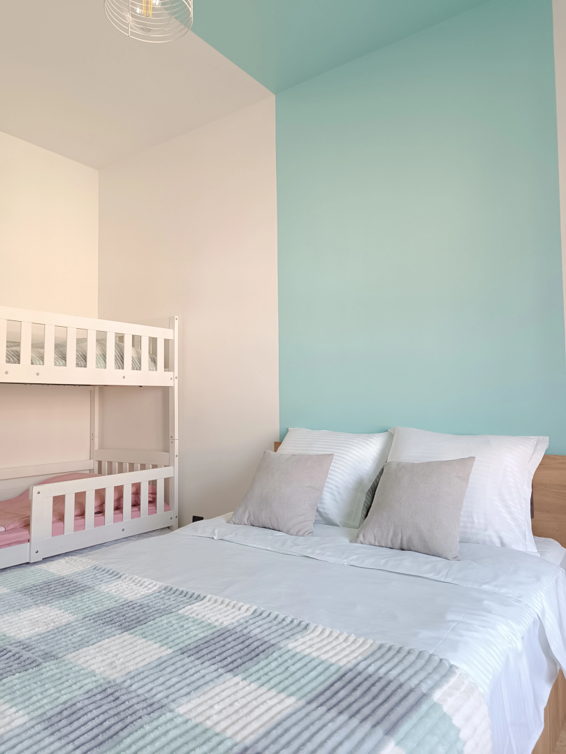 НаМореApartment's Квартира у Западного пляжа для семей с детьми