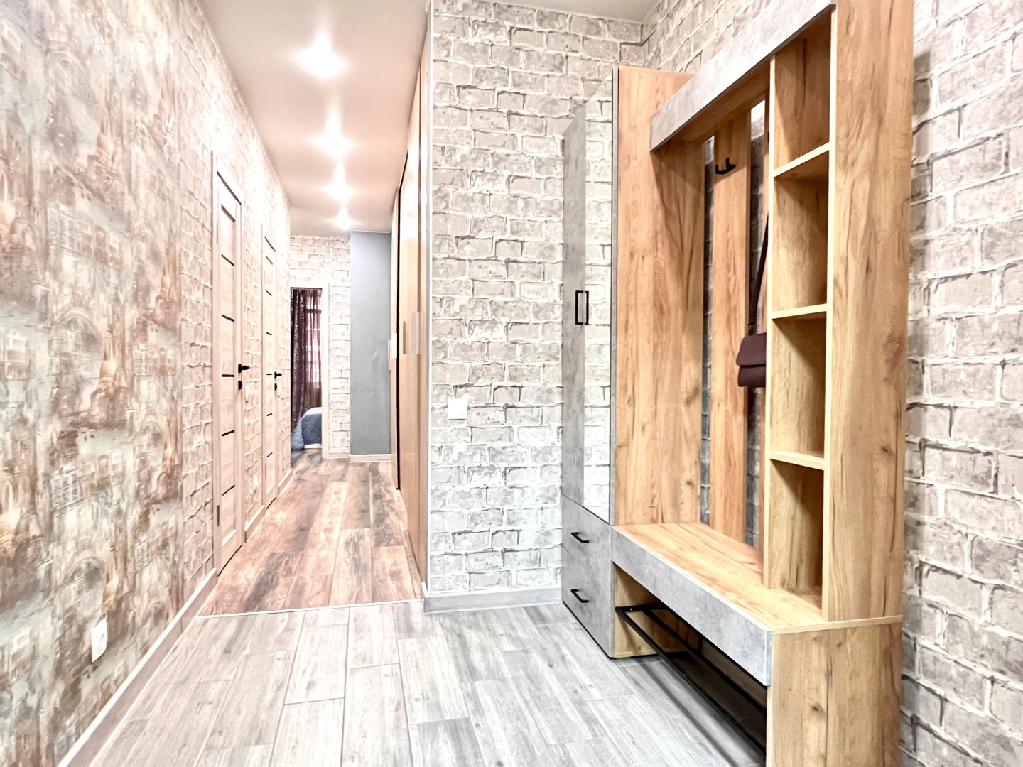 Квартира Евродвушка с панорамным балконом