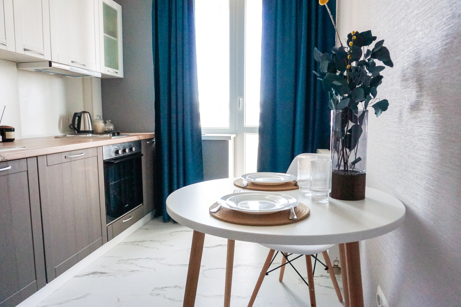 Квартира ЖК Дадаевский стильная уютная, рядом с Верхним озером