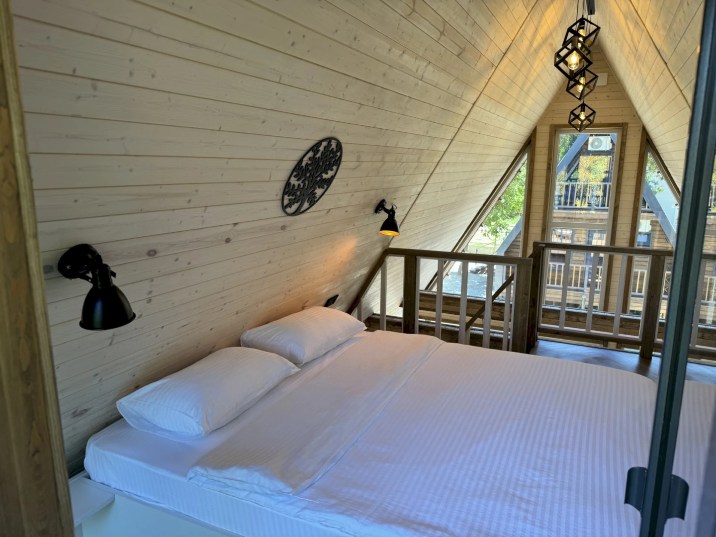 Частный Дом 391 А Фрейм Терраса с Видом на Горы Баня Фурако Мангал