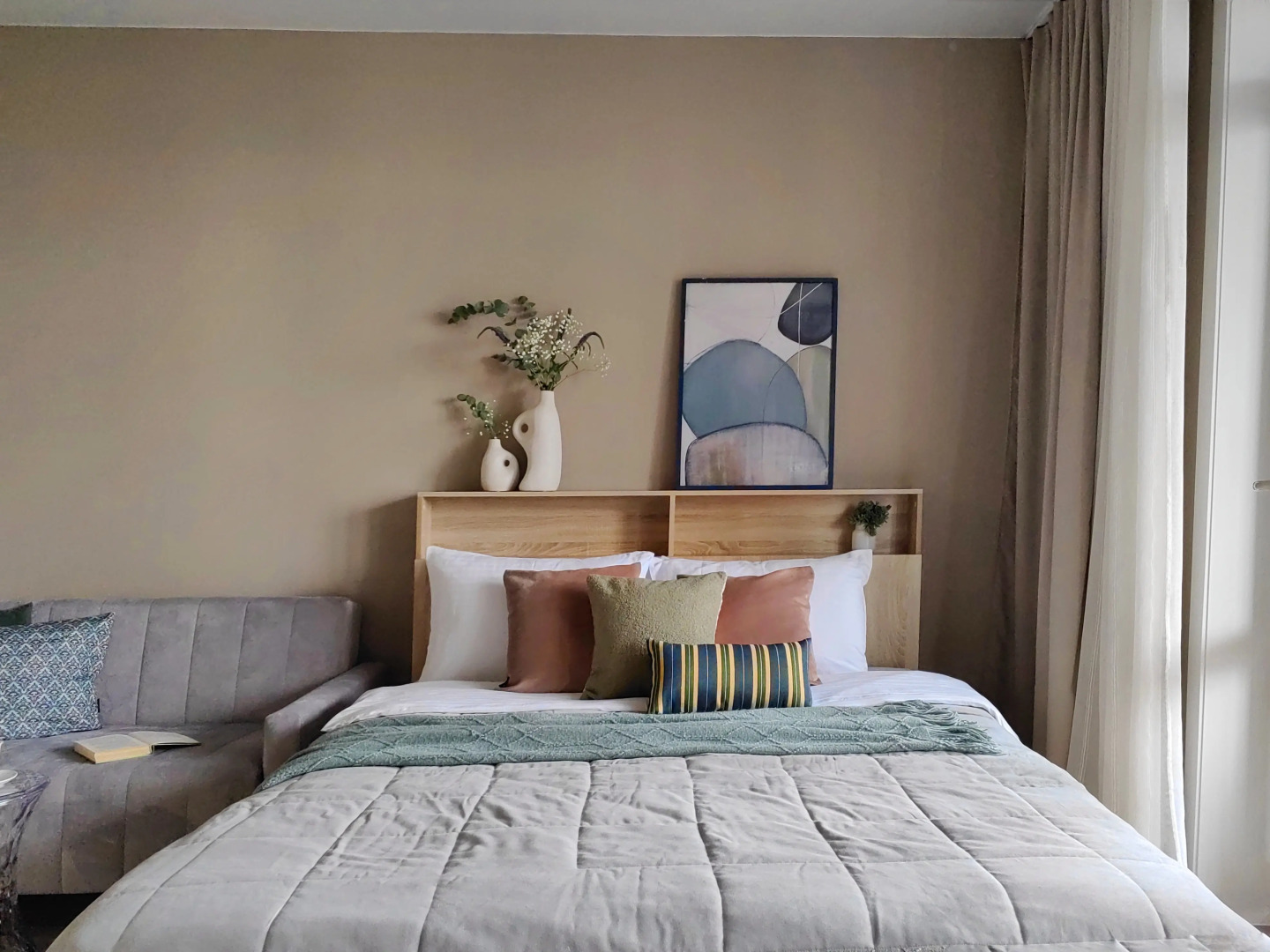 Квартира Velvet с балконом и видом на реку