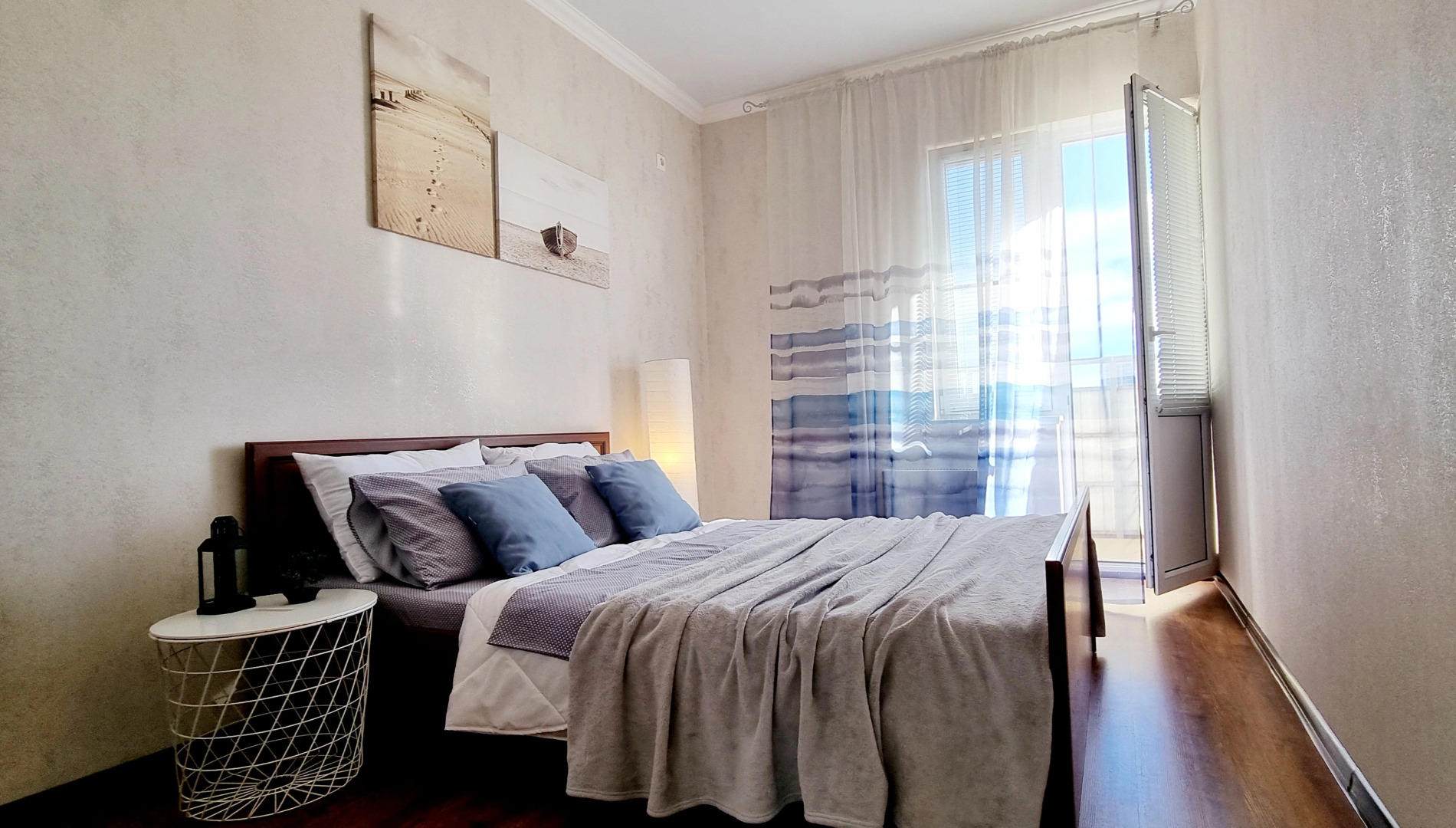 Апартаменты в южном районе с видом на город пляж рядом