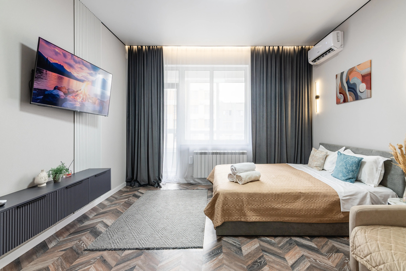 Апартаменты Студия Bounty рядом с ТРЦ Мега Парк (197)