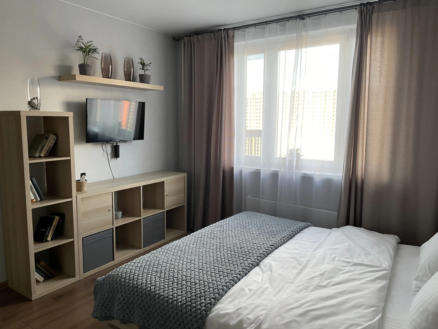 Апартаменты в ЖК Мир Митино с балконом