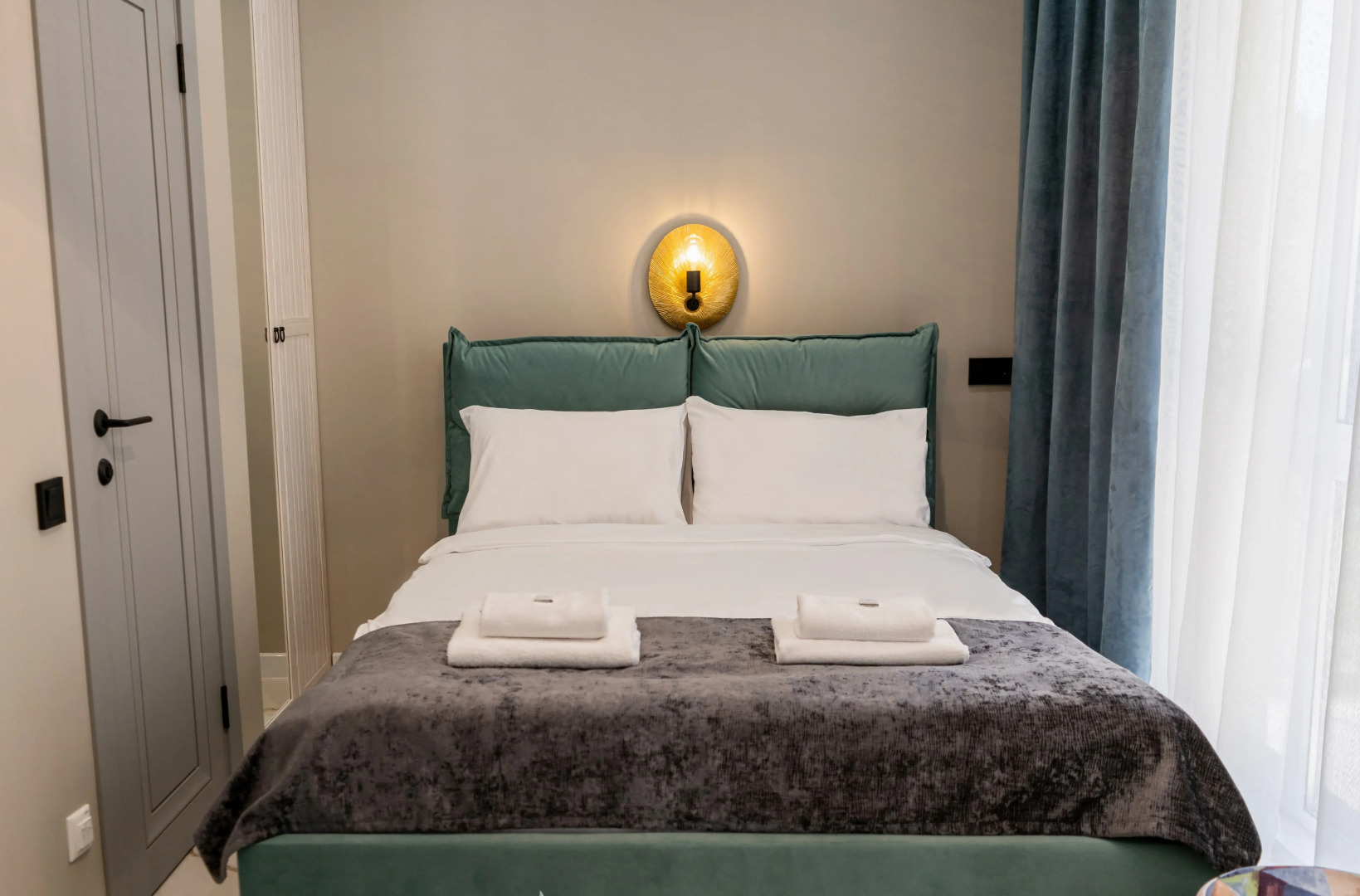 Апартаменты уютные Морент с балконом в ЖК Сорренто Парк