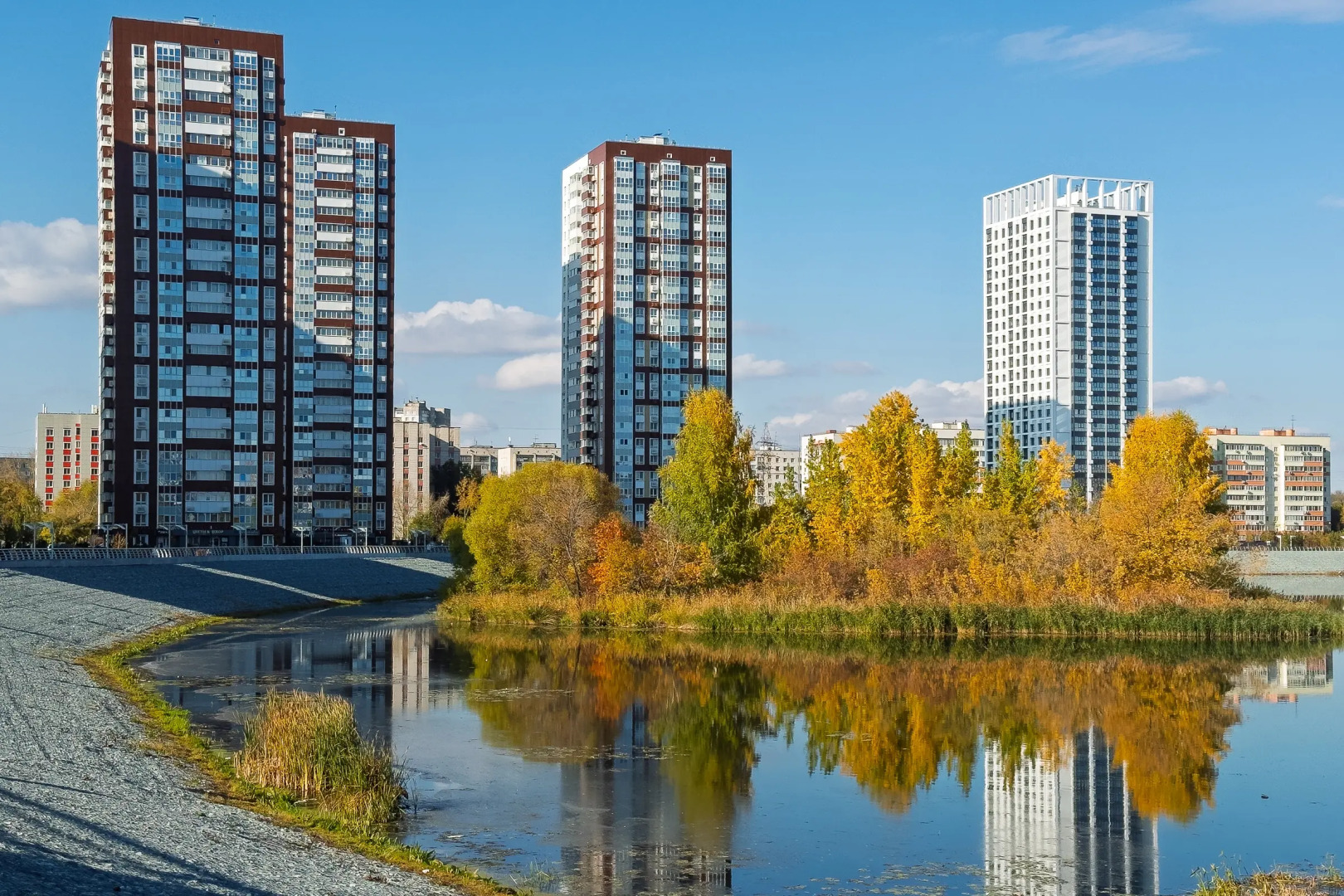 Квартира Лофт на 17 Этаже с Видом на Набережную в Жк Аквамарин 2