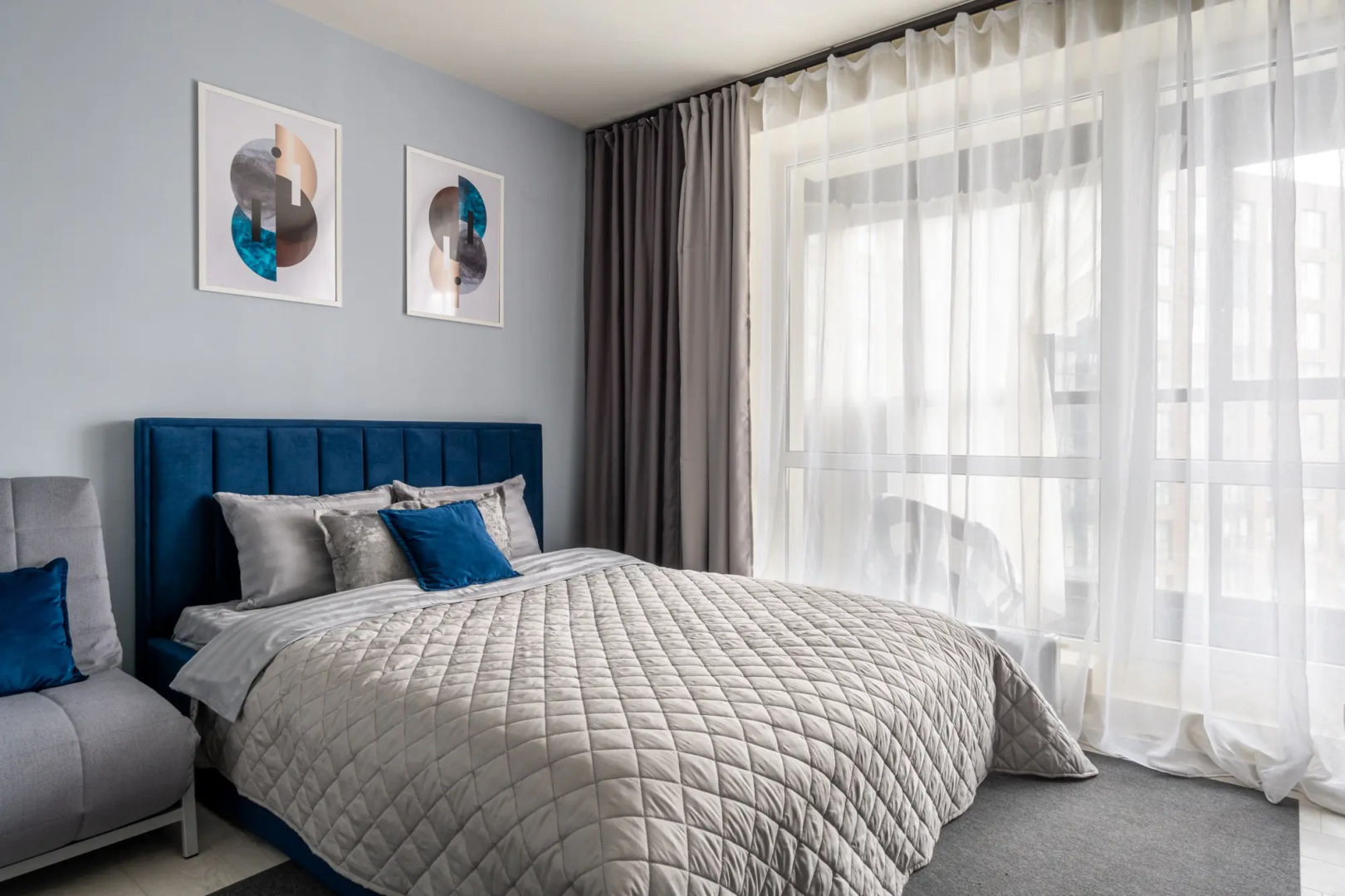 Квартира с балконом в новом ЖК