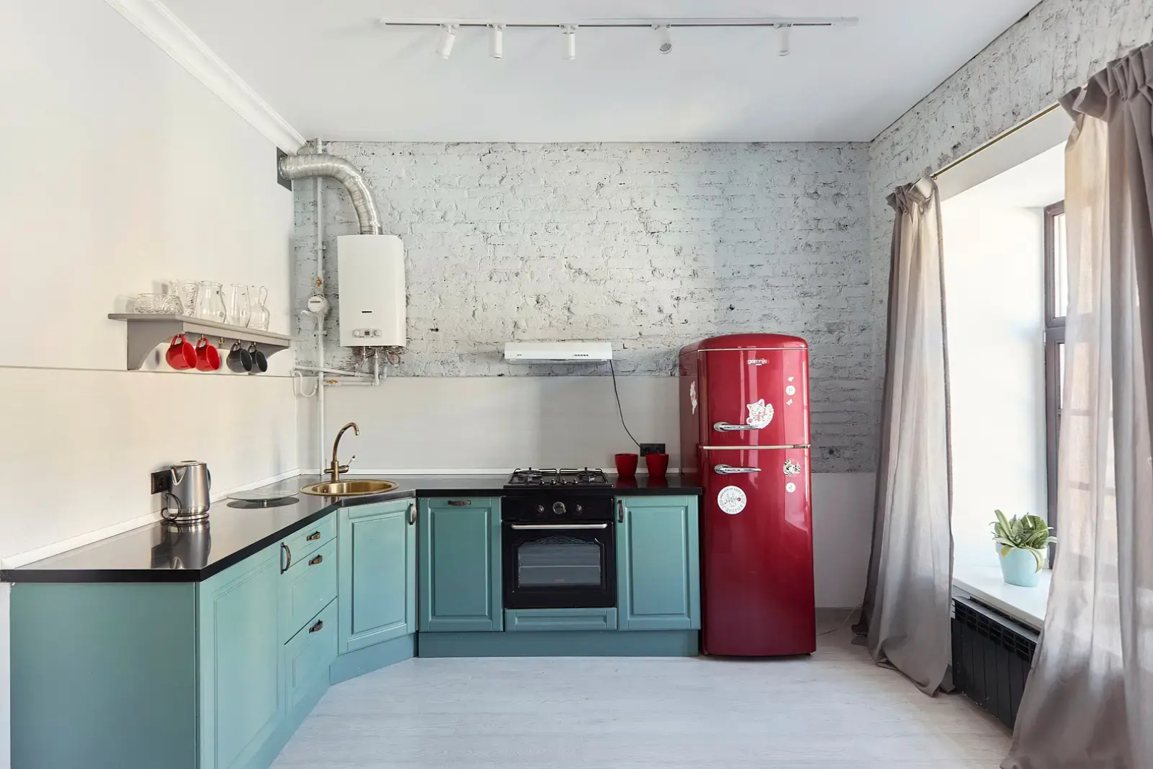 Квартира Orlov House с видом на крыши Петербурга