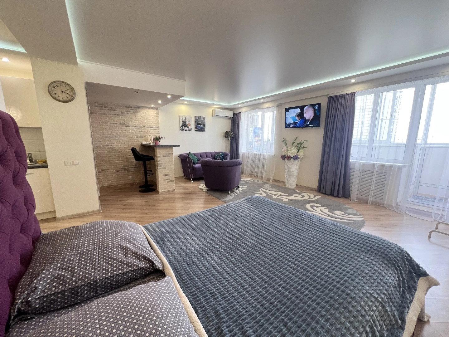 Апартаменты Студия Люкс с Джакузи