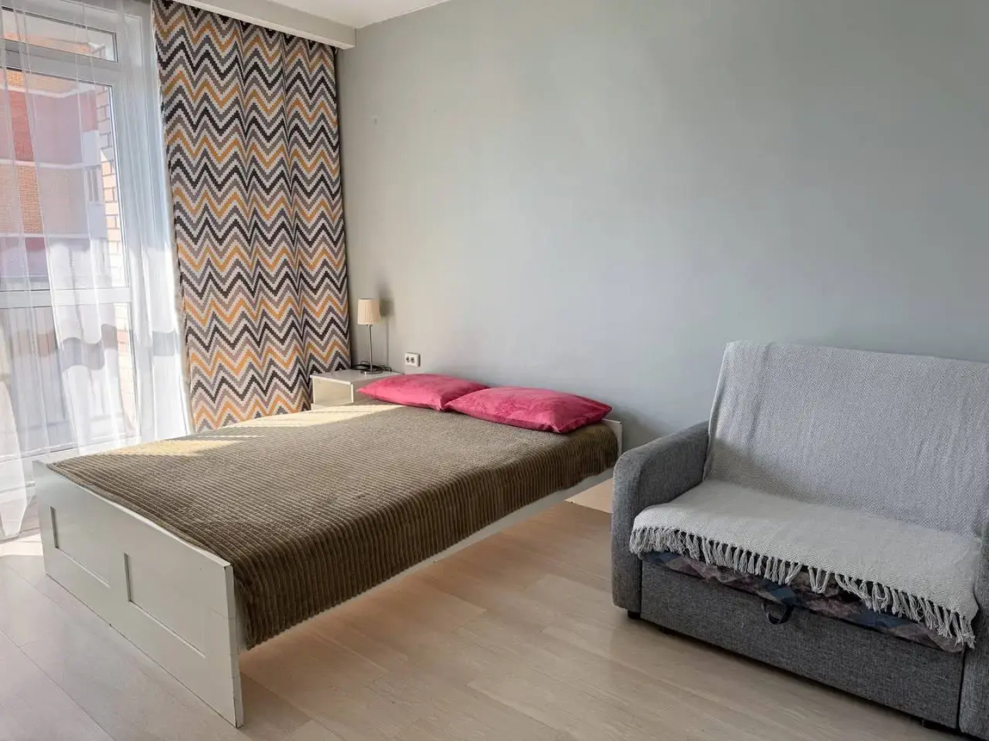 Апартаменты Полноценная двухкомнатная квартира до 7 человек в Центре