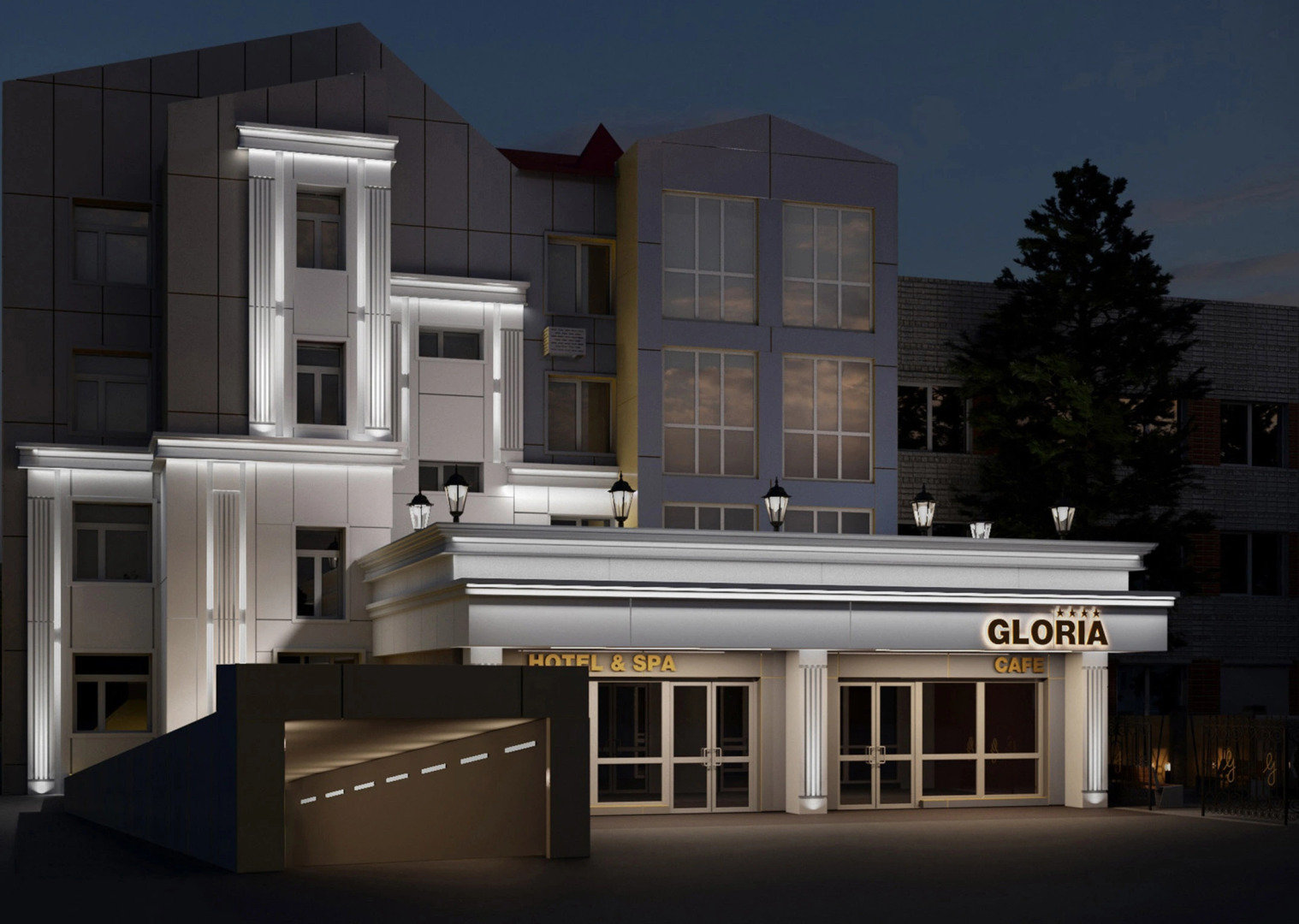 Гостиница Глория