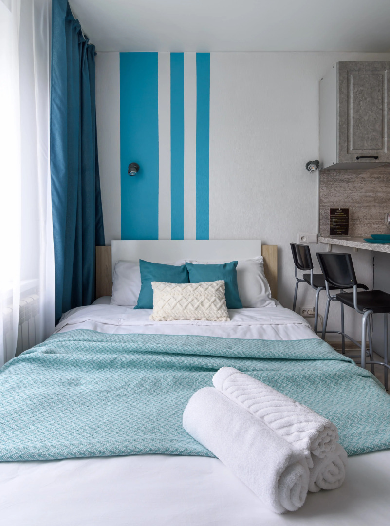 Апартаменты KrasLoft на Взлётной на двоих