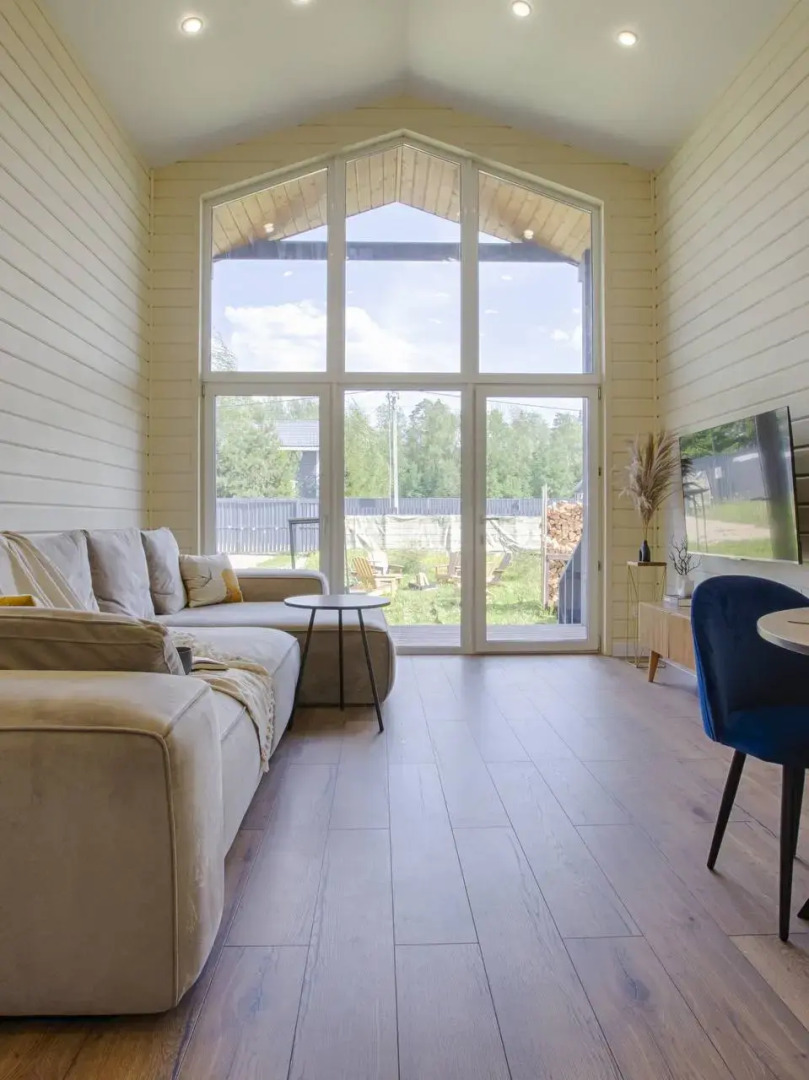 Частный дом с большим сибирским банным чаном