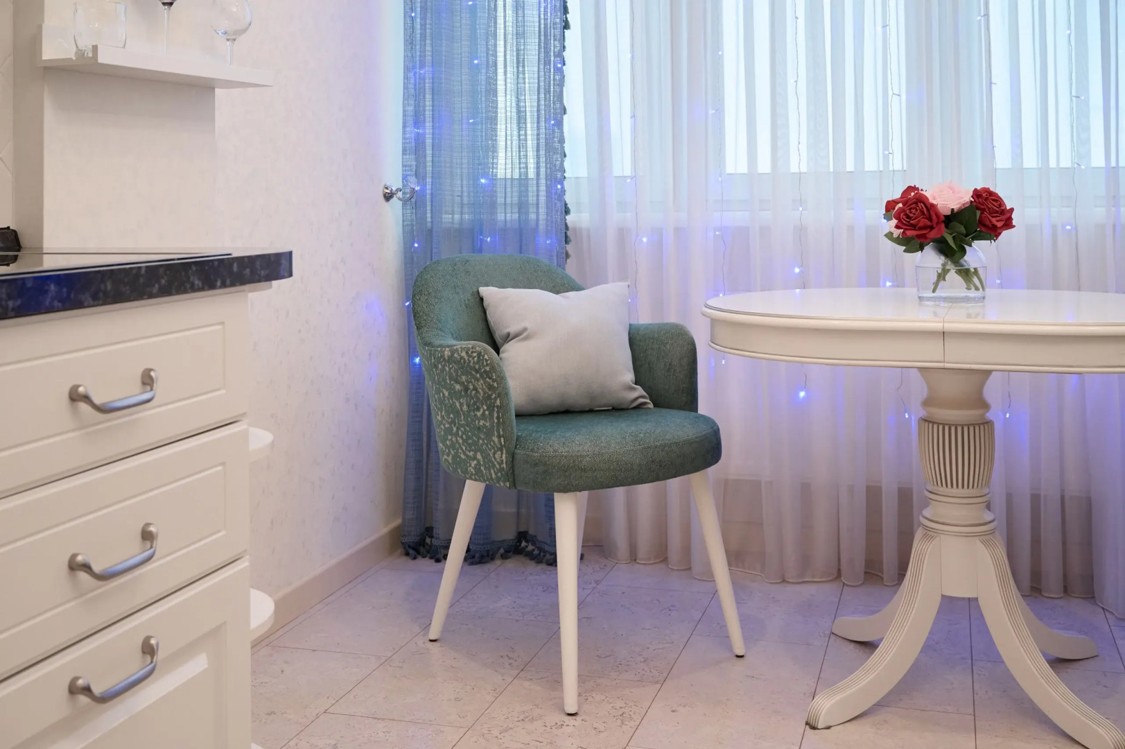 Квартира Aparts Pro Просторная 1-ком с потрясающим видом на Волгу ЖК Бриг на 17 этаже