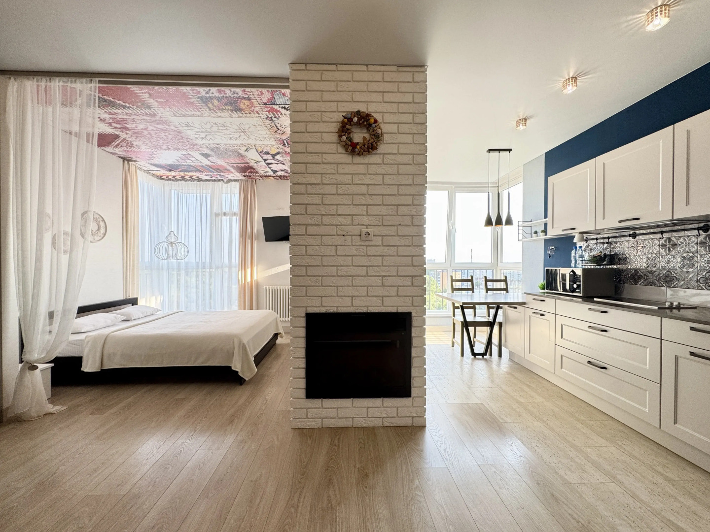 Квартира Студия с Видом на Парк