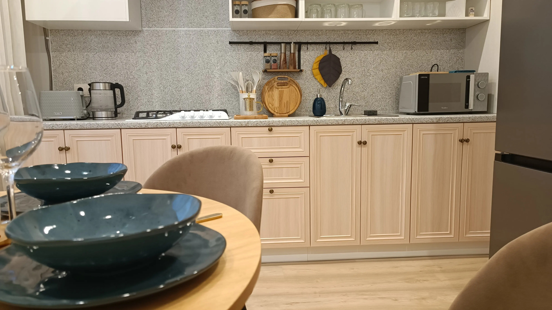 Апартаменты с видом на аквапарк