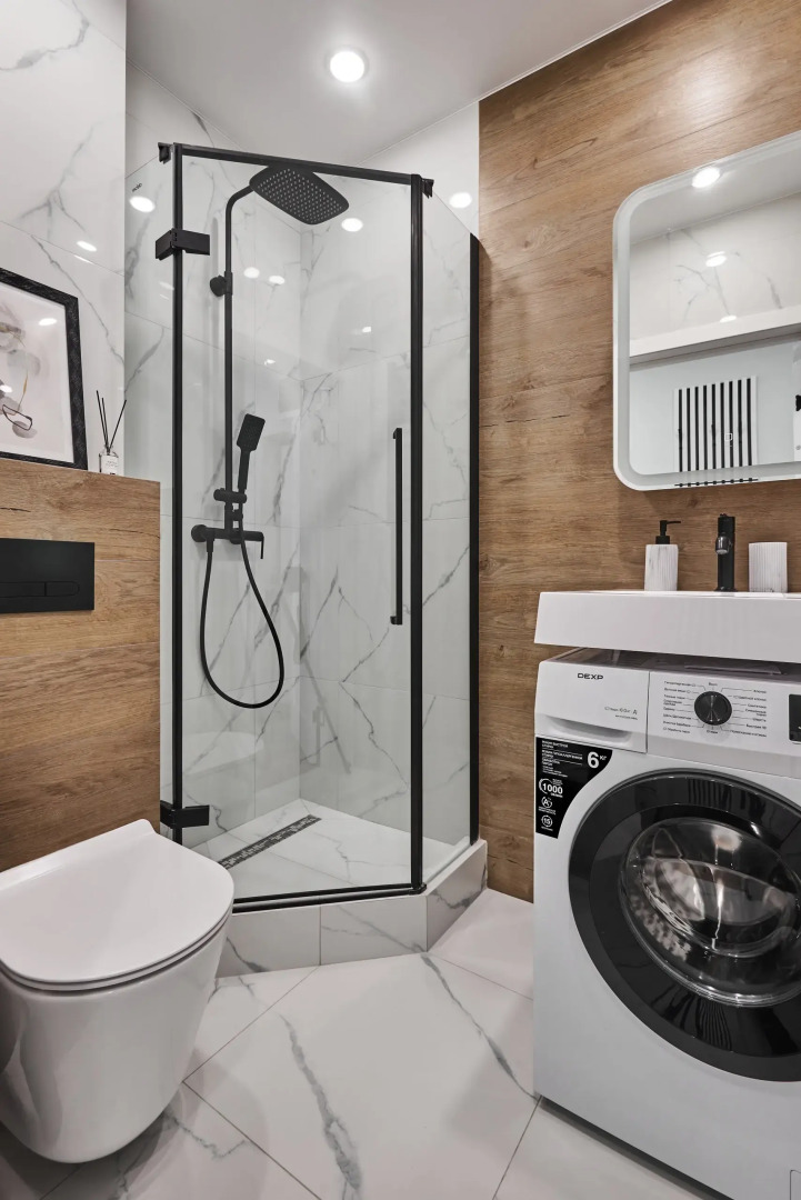 Квартира ЖИВИТЕ У МОРЯ Уютная Евродвушка в премиальном ЖК. Вид на море и горы