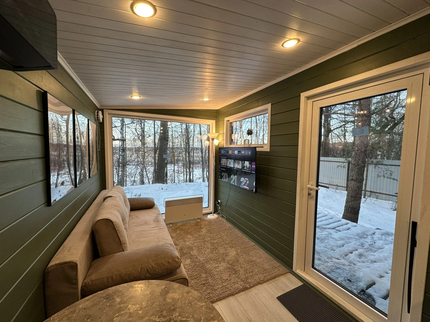 Частный Дом Над Рекой - Лес