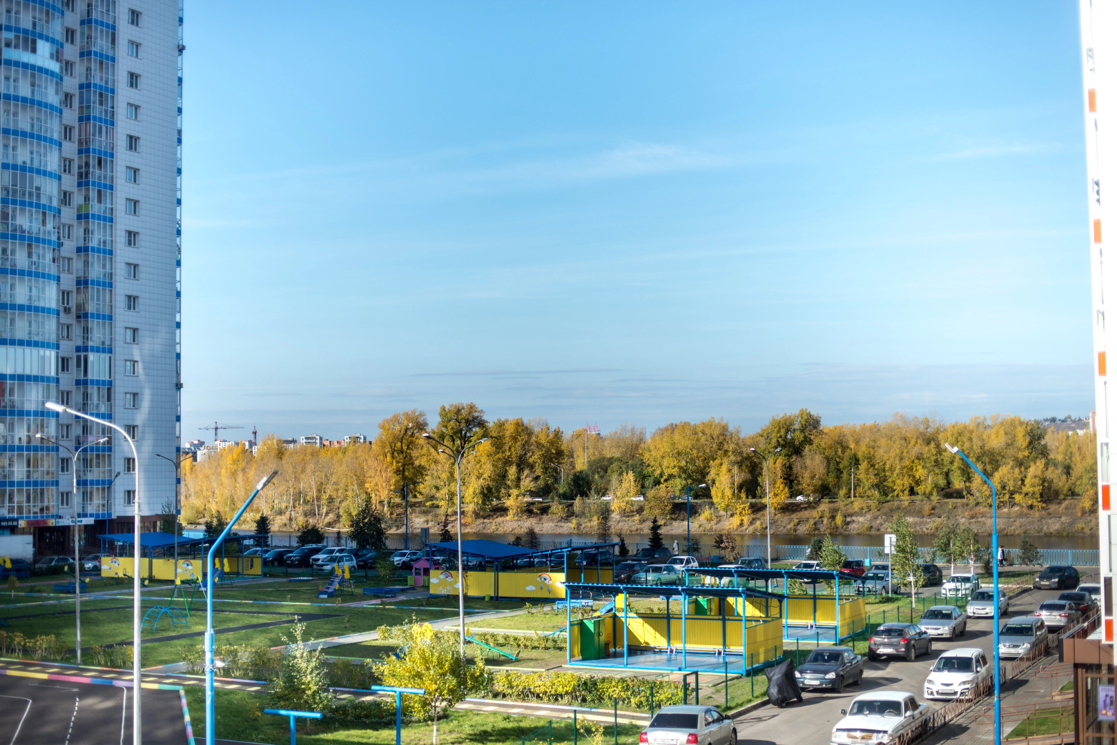 Квартира на Берегу Енисея для 1-3 Человек чистая светлая