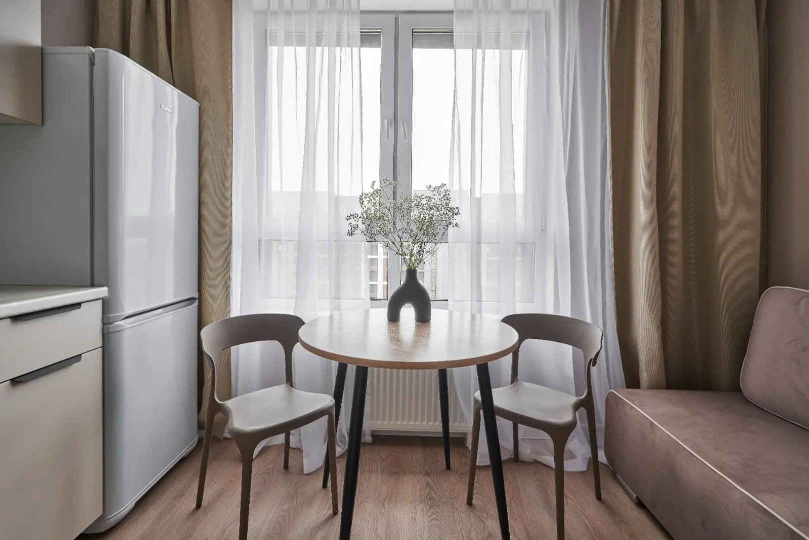 Квартира Однокомнатная рядом с лесом