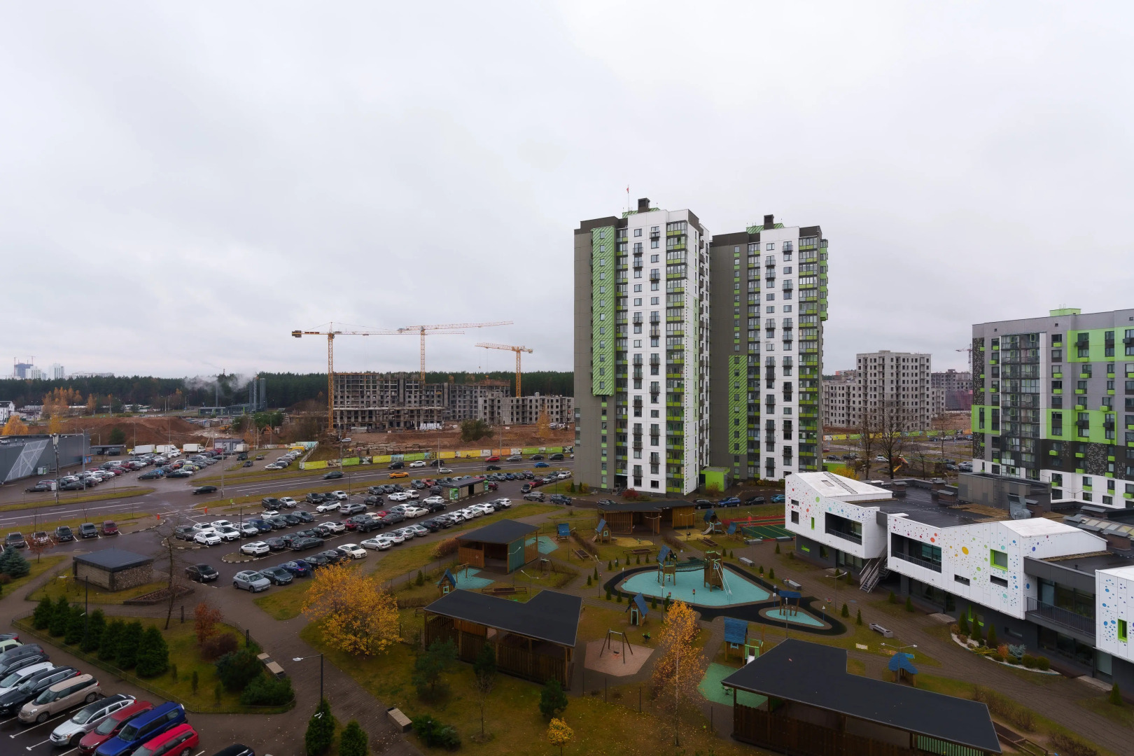 Апартаменты рядом с Dana Mall в районе Новая Боровая Минск