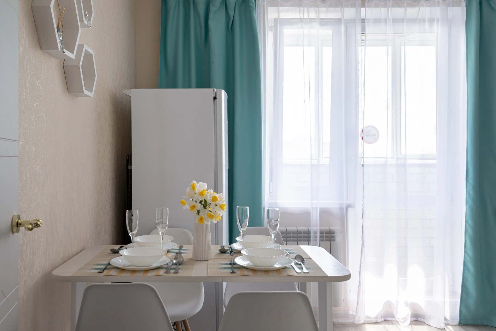 Квартира 1-к недалеко от залива на Пирогова 1/3 от RentAp, 4 сп.места