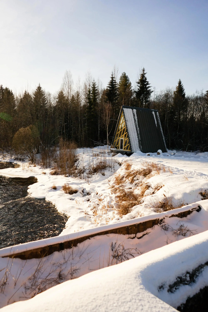 Дом Namaste vegetarian camp