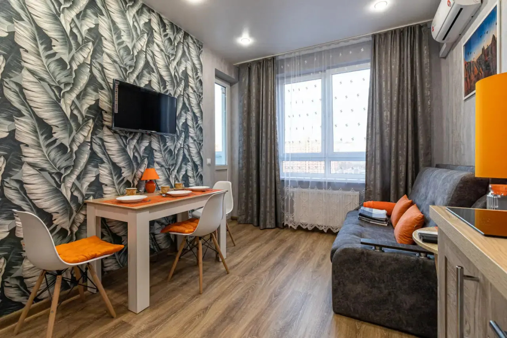 Апартаменты Дизайнерская 1-ком в ЖК Самолёт