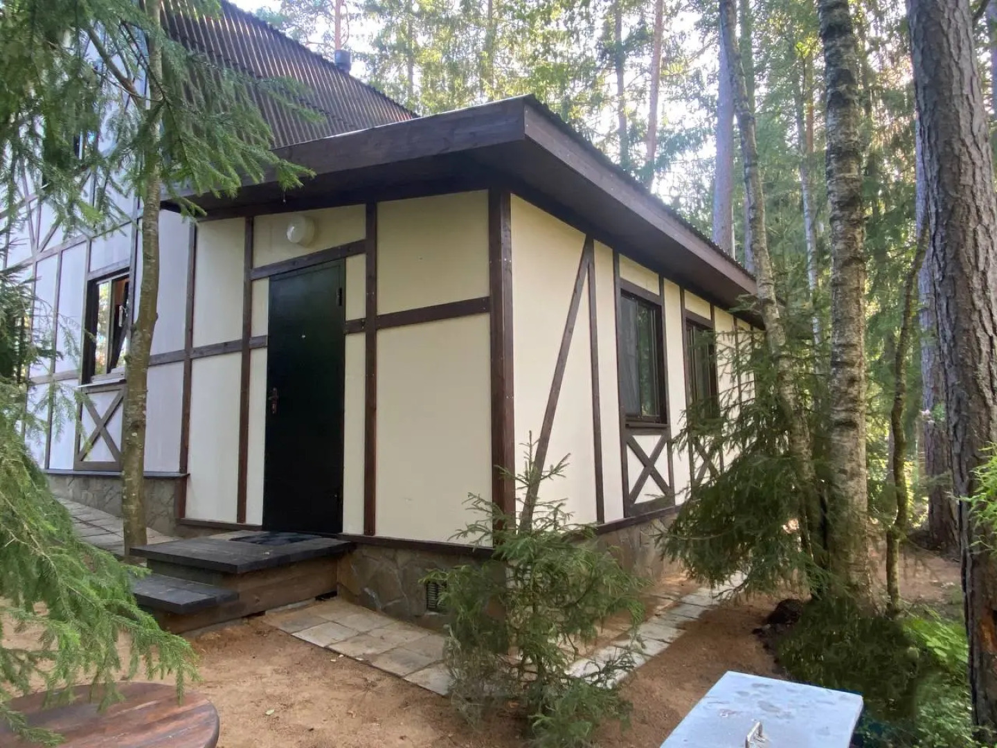 Частный дом Уютный флигель у озера Большое Борково