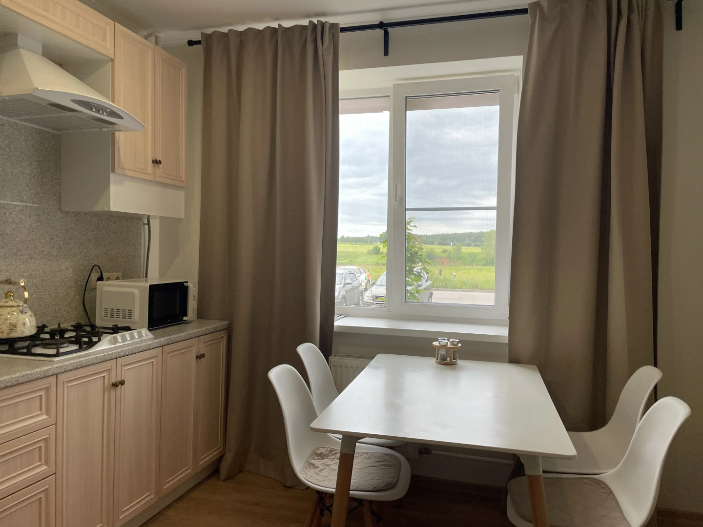 Квартира Просторная 1-комнатная квартира рядом с пляжем и отелем Radisson в Завидово