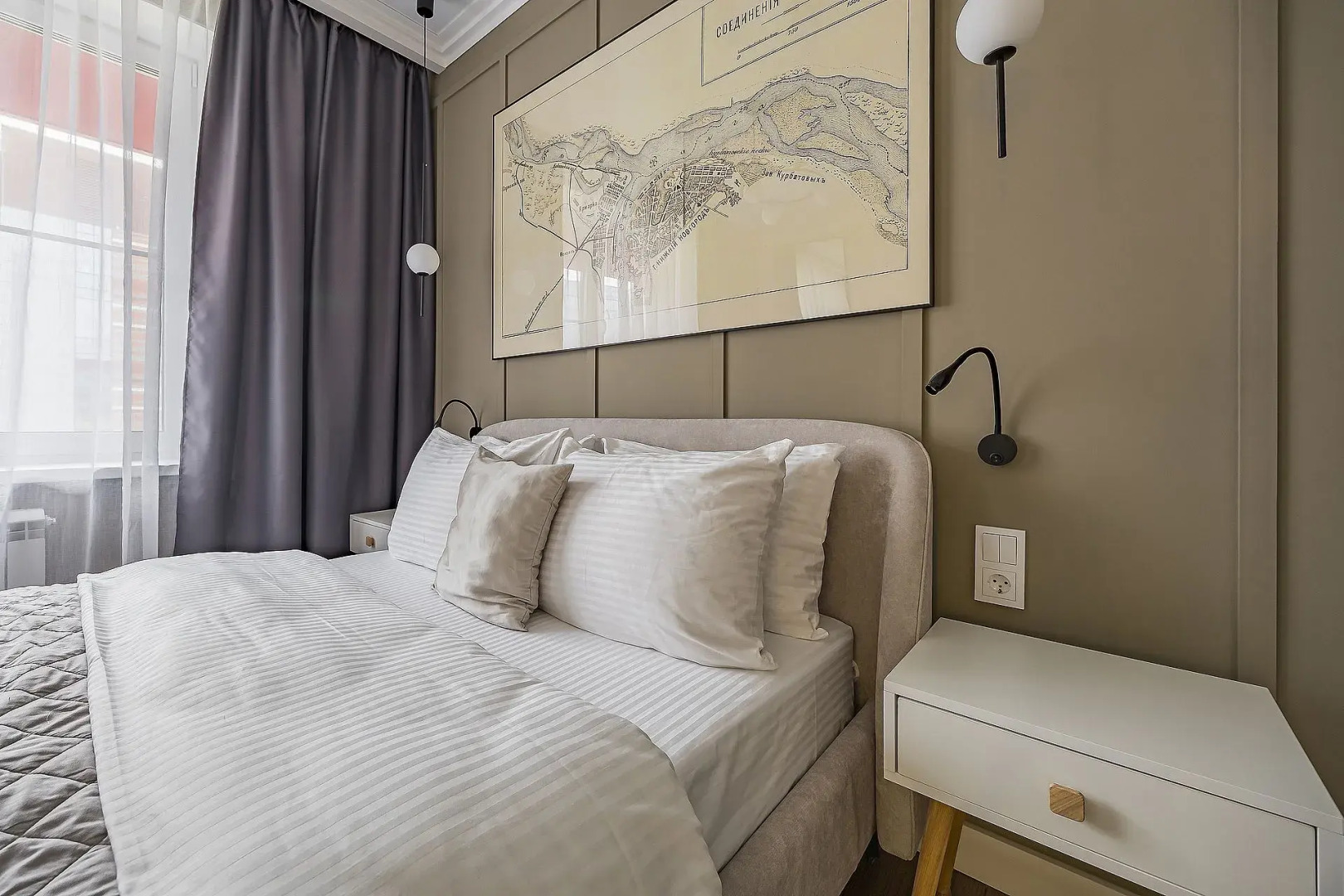 Квартира двухкомнатная в центре на ул.Большая Покровская. "Сова-Дом".