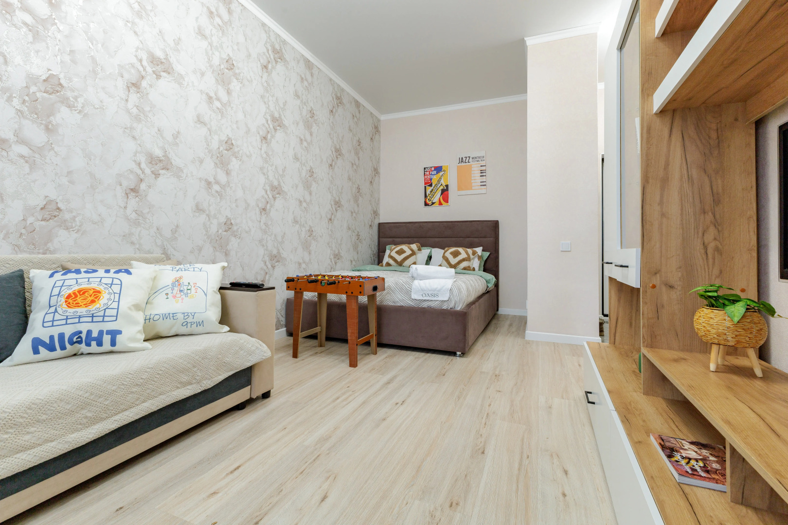 Квартира Уютная квартира в центре с настольным хокеем