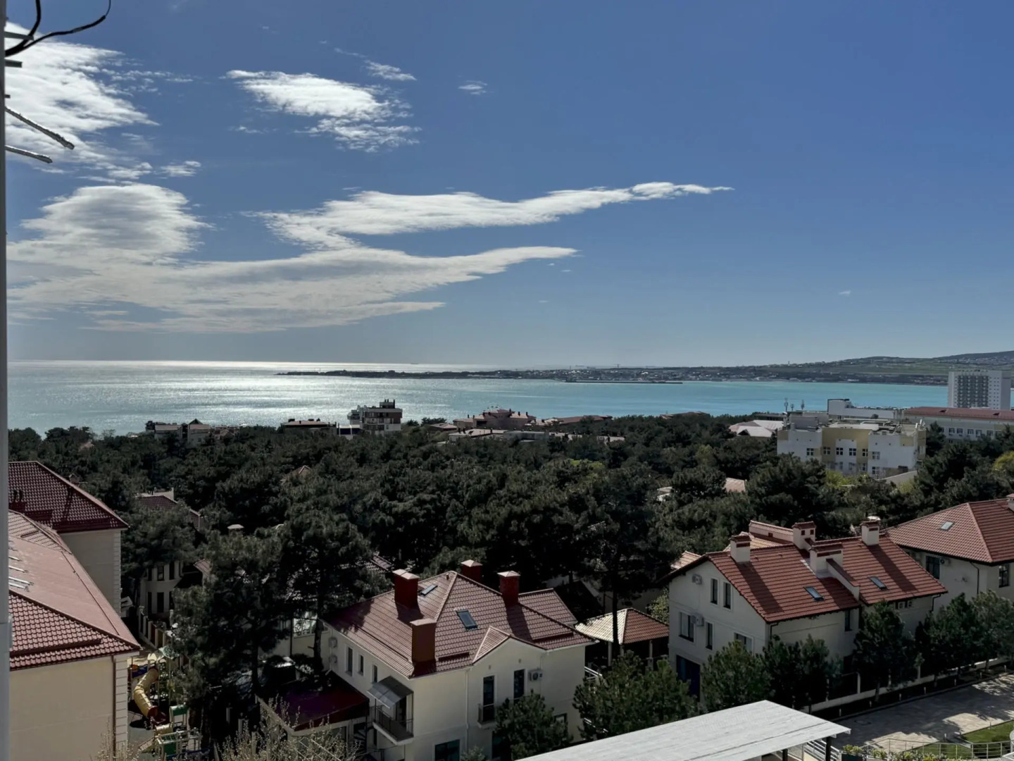 Квартира 488 1-к с видом на море и горы с балконом