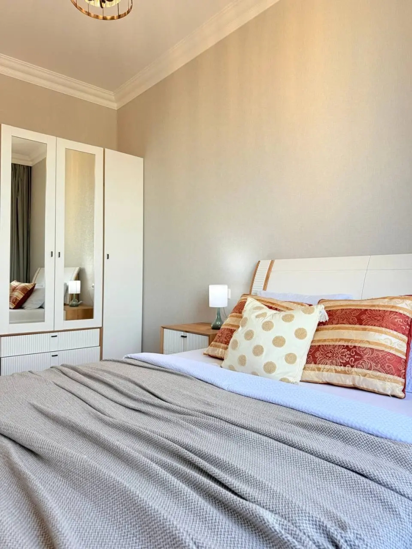 Квартира Двухкомнатная Светлая в Новостройке с Видом на Море