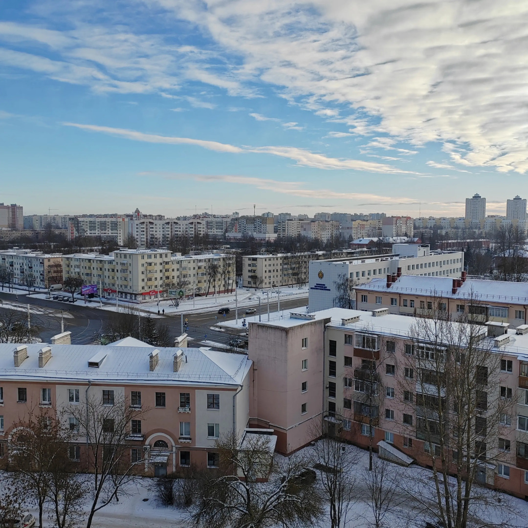 Апартаменты Студия KliMari с видом на крыши Витебска