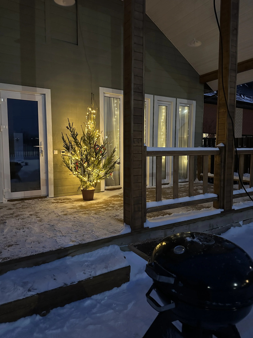 Частный дом Стильный и современный загородный дом Олива