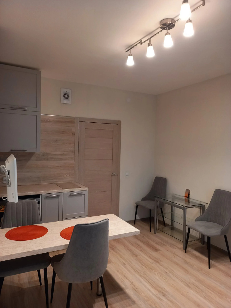 Квартира Уютная Студия с Видом на Санкт Петербург