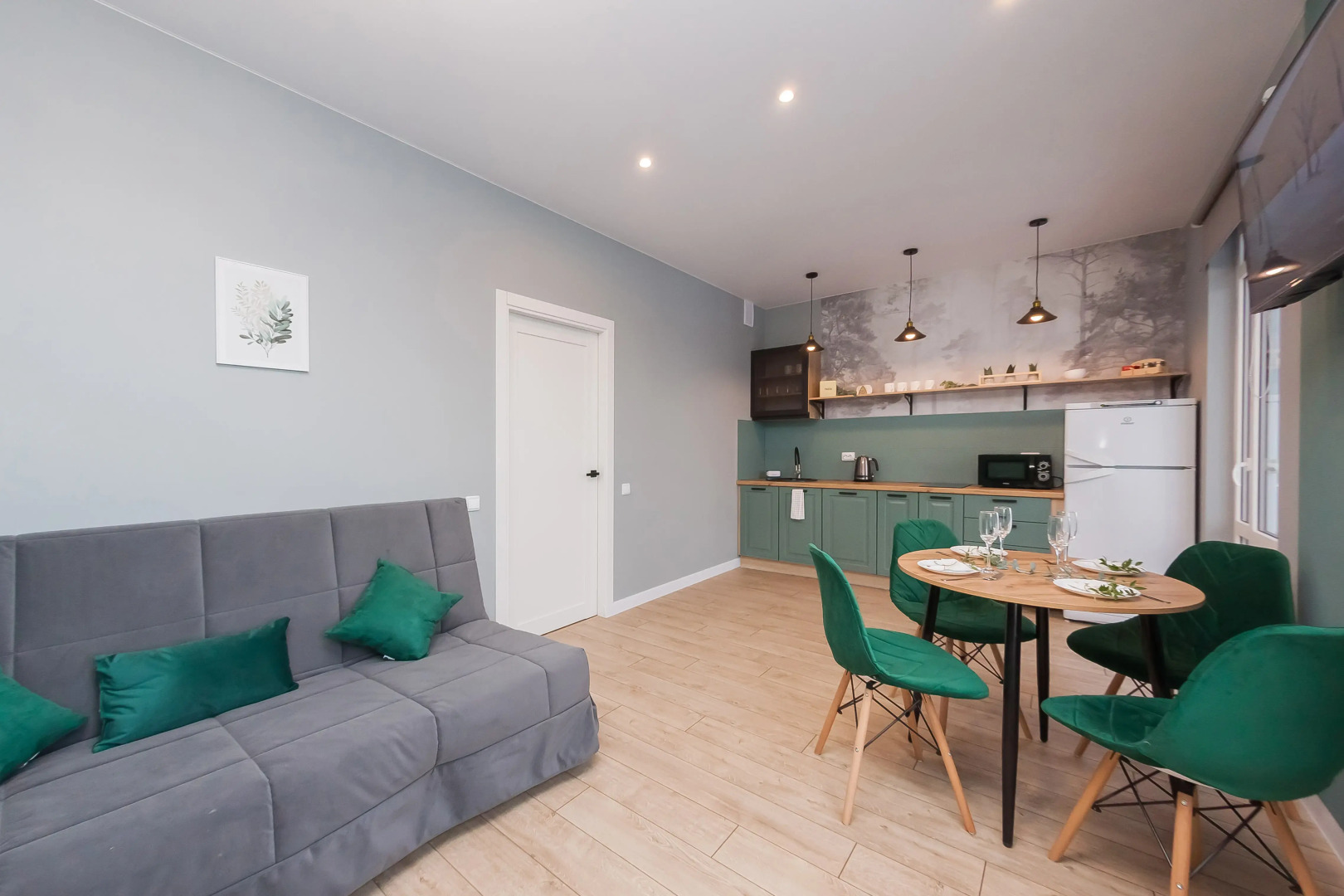 Апартаменты Уютная евро-2 Изумруд