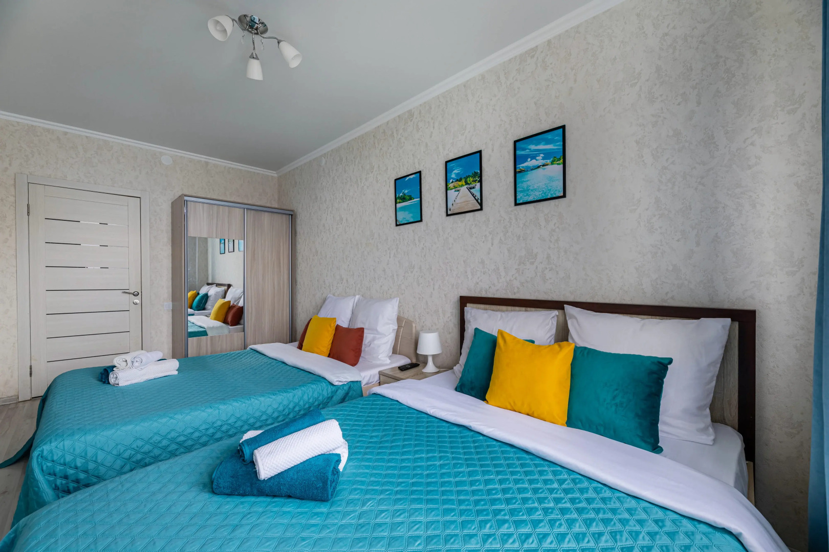 Квартира двухкомнатная ChistoFamily в 10 мин от центра и Аквапарка