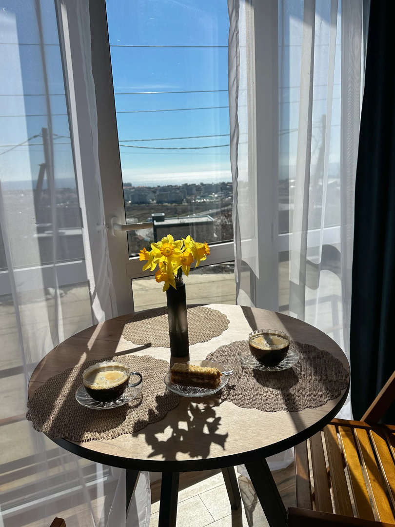 Апартаменты Студия с панорамным видом на море и олимпийский парк